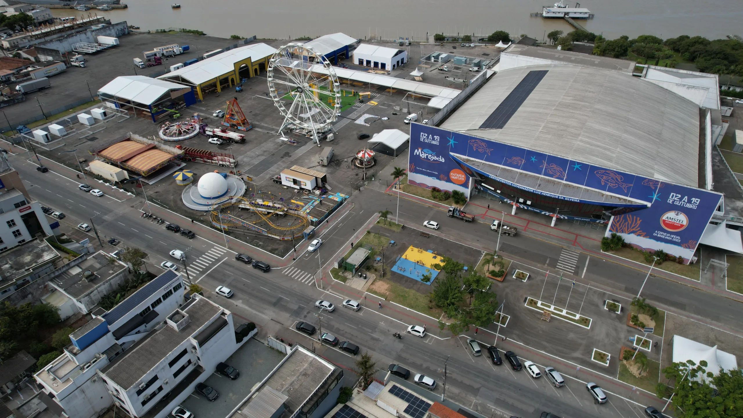 Marejada de Itajaí 2025, a maior festa de pescado do Brasil | Foto: Jader Liberal/Secom