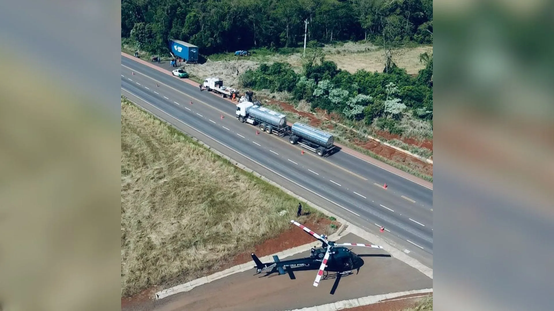 Motorista morre após colidir em árvore no Oeste de SC | Foto: Saer/Divulgação