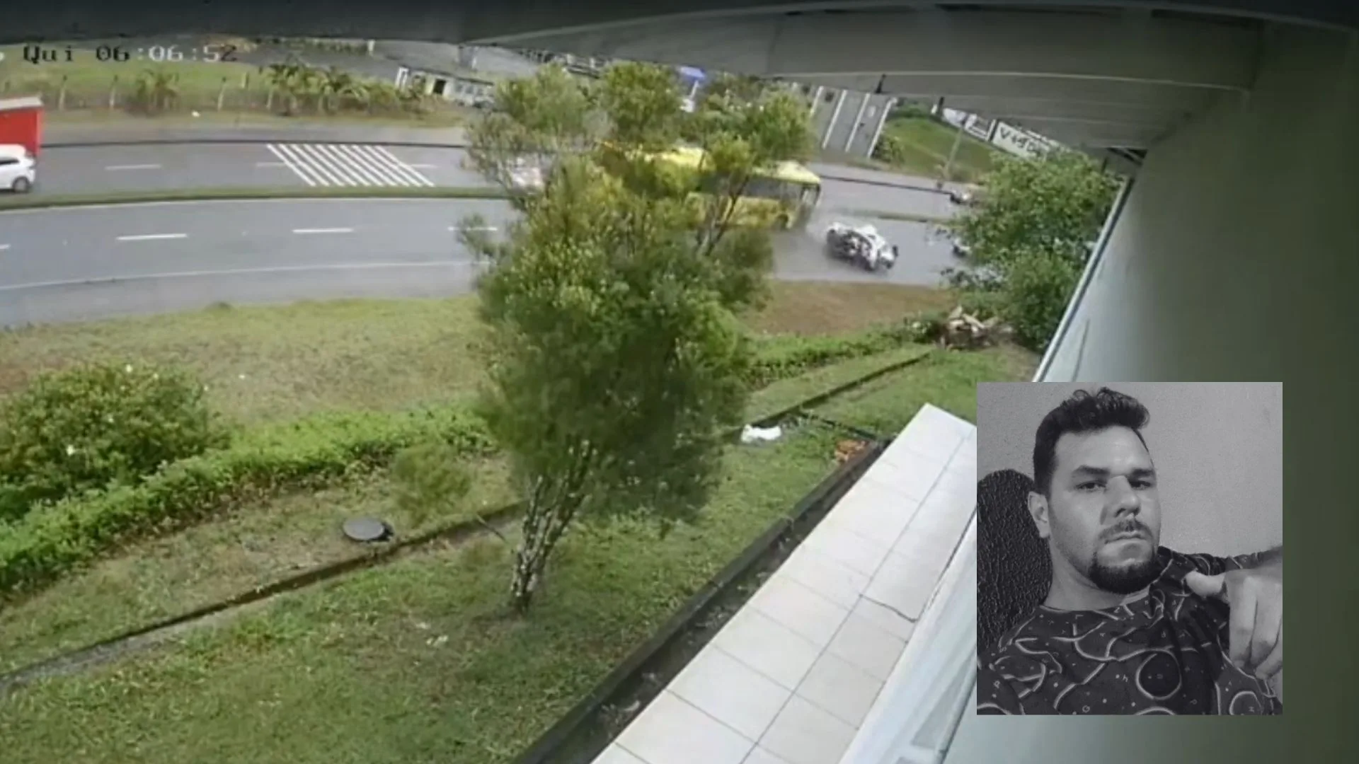 Motorista que morreu em acidente entre carro, ônibus e moto em SC é identificado | Foto: Reprodução/Redes Sociais Motorista que morreu em acidente entre carro, ônibus e moto em SC é identificado | Foto: Reprodução/Redes Sociais