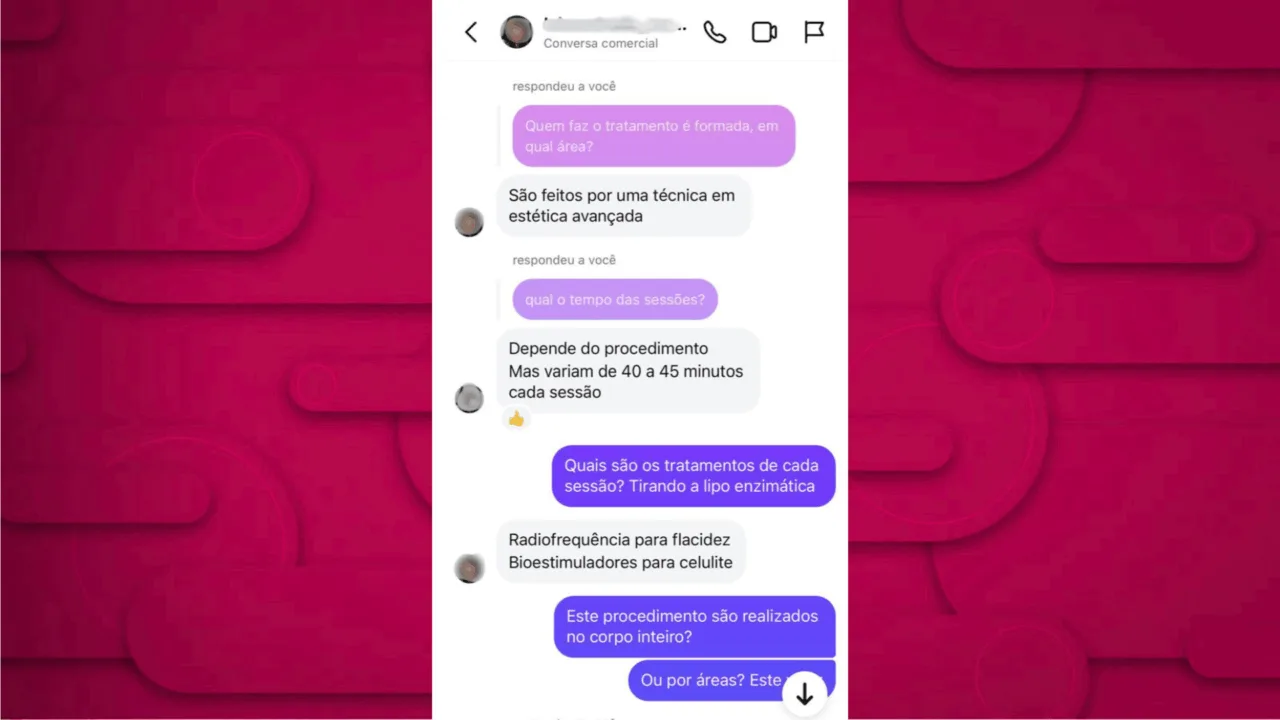 Modelo sofre necrose após procedimento estético e caso vira alvo de investigação do MPSC
