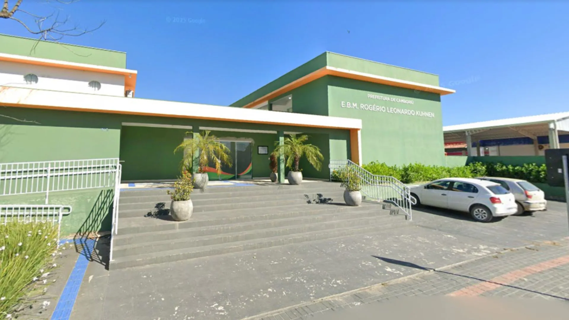 Aluno é esfaqueado após discussão com colega em escola de SC | Foto: Google Maps/Reprodução