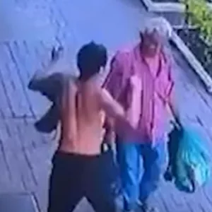 Homem é preso após agredir idoso com soco na testa - Imagem: reprodução/ sbt