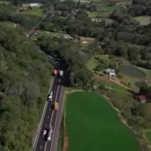 Redução de verbas federais ameaça obras e segurança nas rodovias de Santa Catarina - Imagem: reprodução