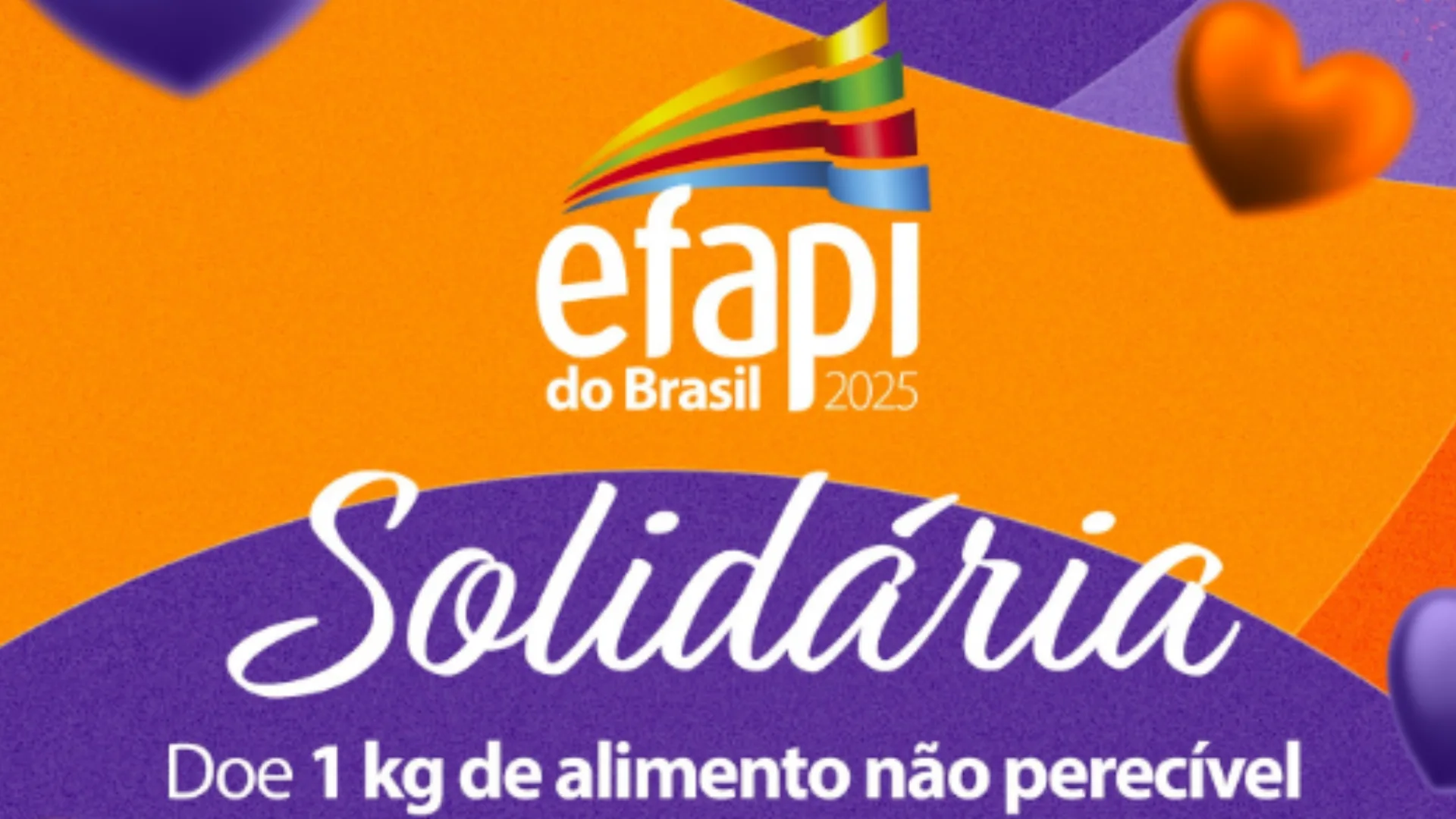 Efapi do Brasil promove ação solidária de arrecadação de alimentos – Imagem: redes sociais