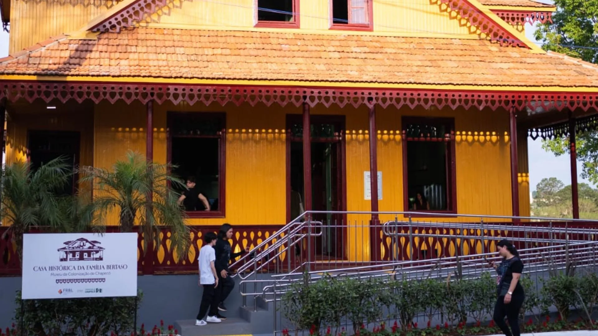 Casa centenária simboliza a história de Chapecó e as origens da Efapi – Imagem: divulgação Casa centenária simboliza a história de Chapecó e as origens da Efapi – Imagem: divulgação