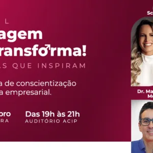 Mulheres inspiradoras se reúnem em Palhoça em evento da ACIP pelo Outubro Rosa | Foto: divulgação. 