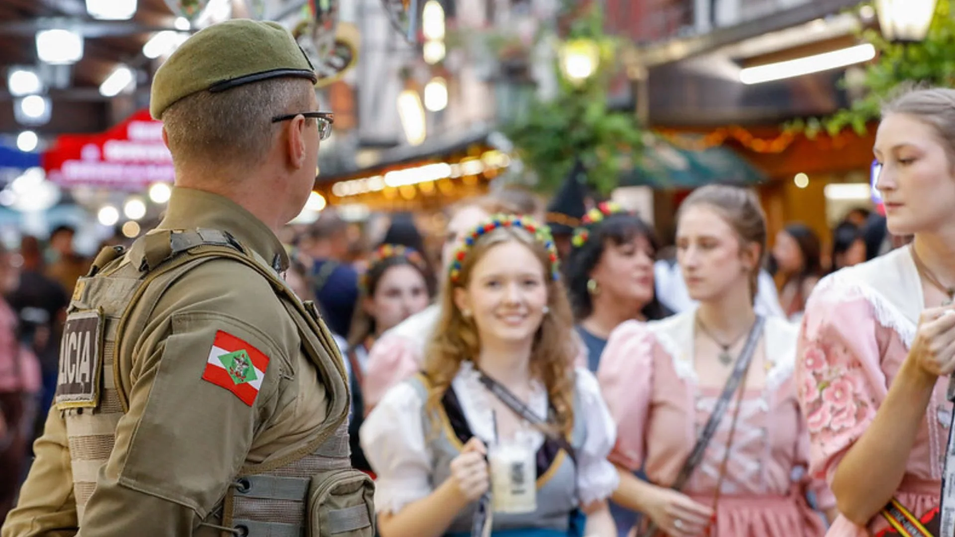 Oktoberfest reforça segurança com 415 câmeras  – Imagem: divulgação