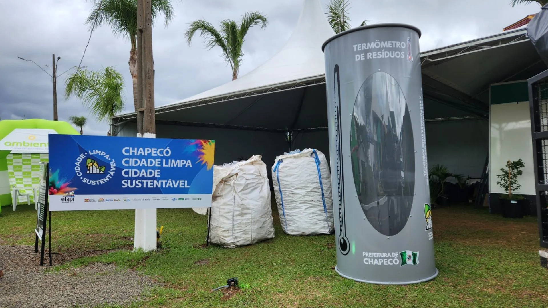 Efapi 2025 adota ações para garantir destinação correta dos resíduos – Imagem: divulgação