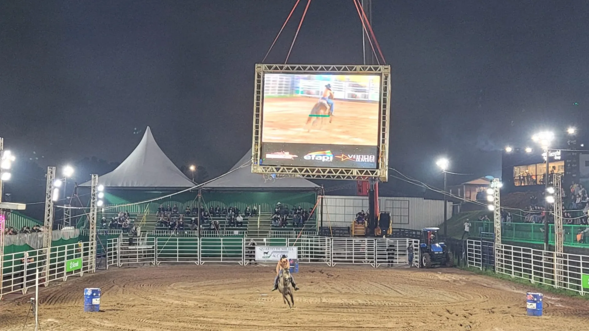 Rodeio da Efapi reúne competidores de todo o Brasil – Imagem: divulgação