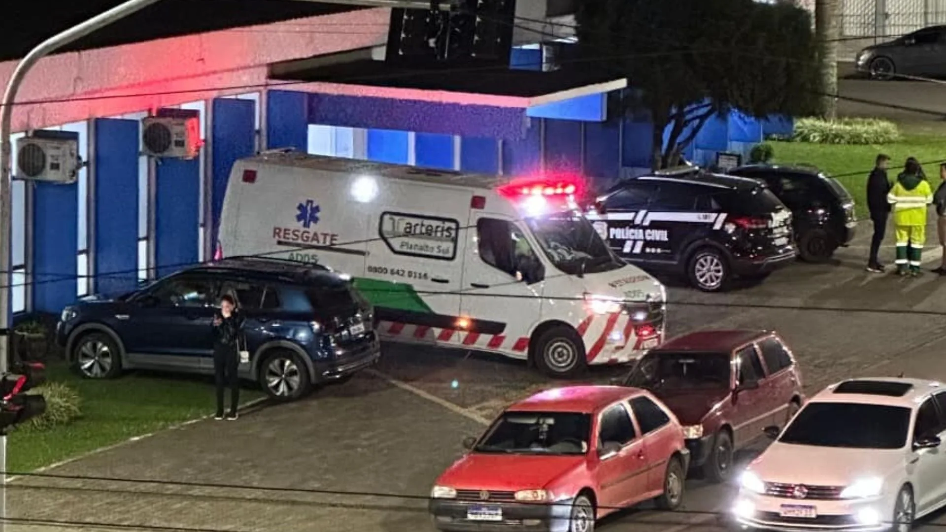 ‘tia de funcionário’ é presa suspeita de intoxicar servidores de pronto-socorro em SC – Imagem: reprodução/ Rádio Alvorada