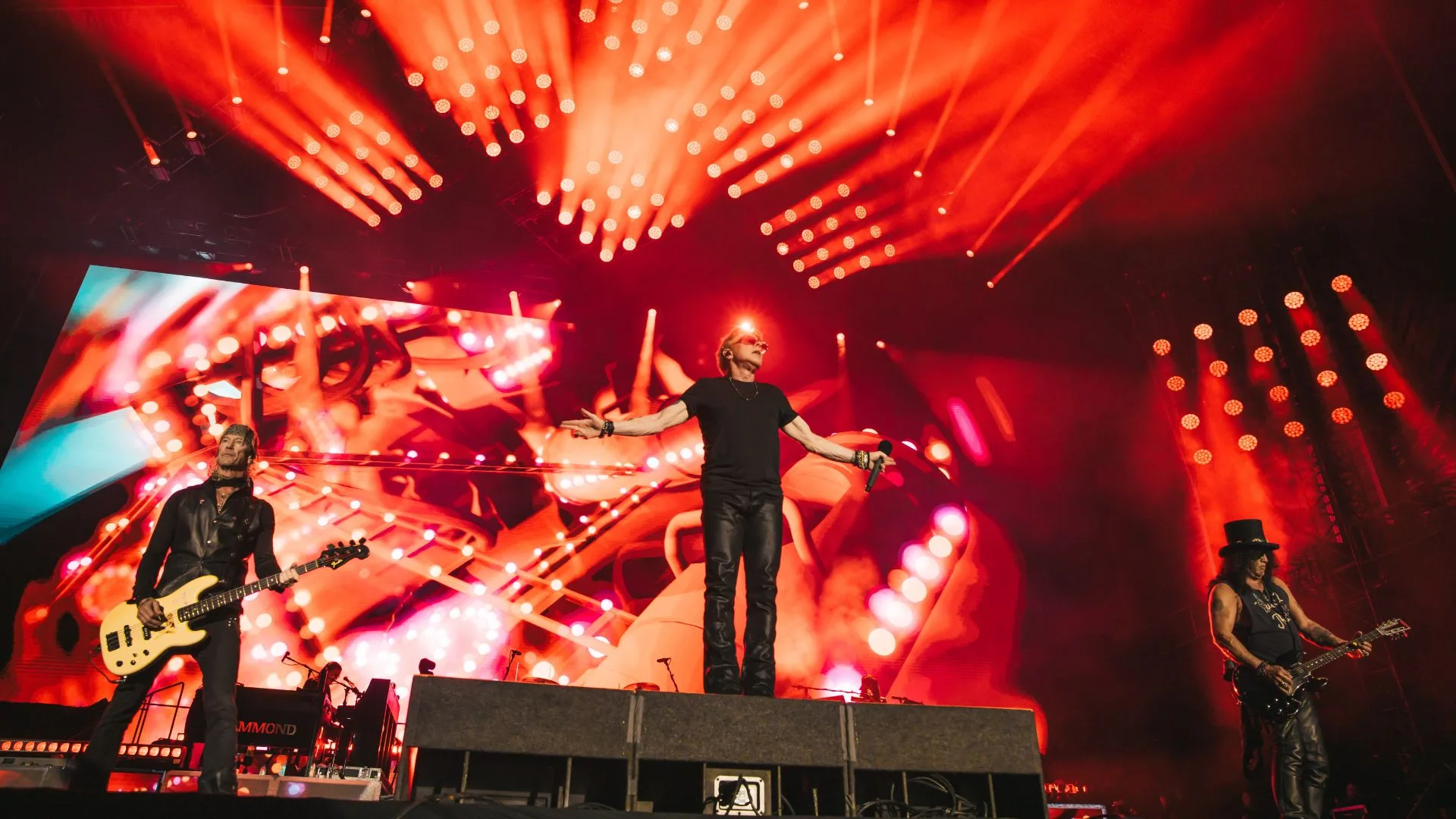 Guns N’ Roses abre nova turnê pelo Brasil em Santa Catarina | Foto: Guns N Roses