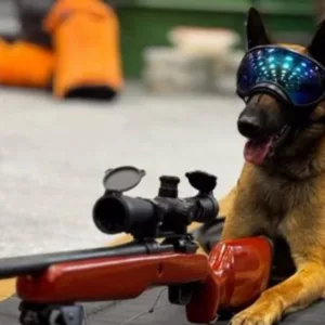 Cão policial catarinense 'Astro'  vira estrela no COP Internacional | Foto: divulgação.