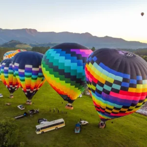 Quatro meses após tragédia em SC, Anac anuncia novas regras para balonismo; veja quais | Foto: Prefeitura de Praia Grande/Reprodução
