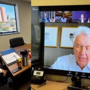 Jorginho Mello lidera comitiva de governadores em apoio ao Rio de Janeiro | foto: divulgação.