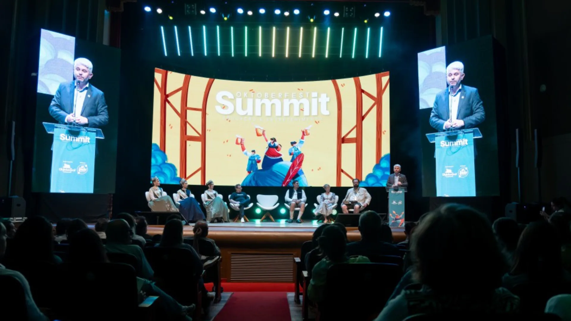 Oktoberfest Summit 2025 movimenta Blumenau com debates sobre inovação, turismo e sustentabilidade | Imagem: Camila Sepka/ Ascom 
