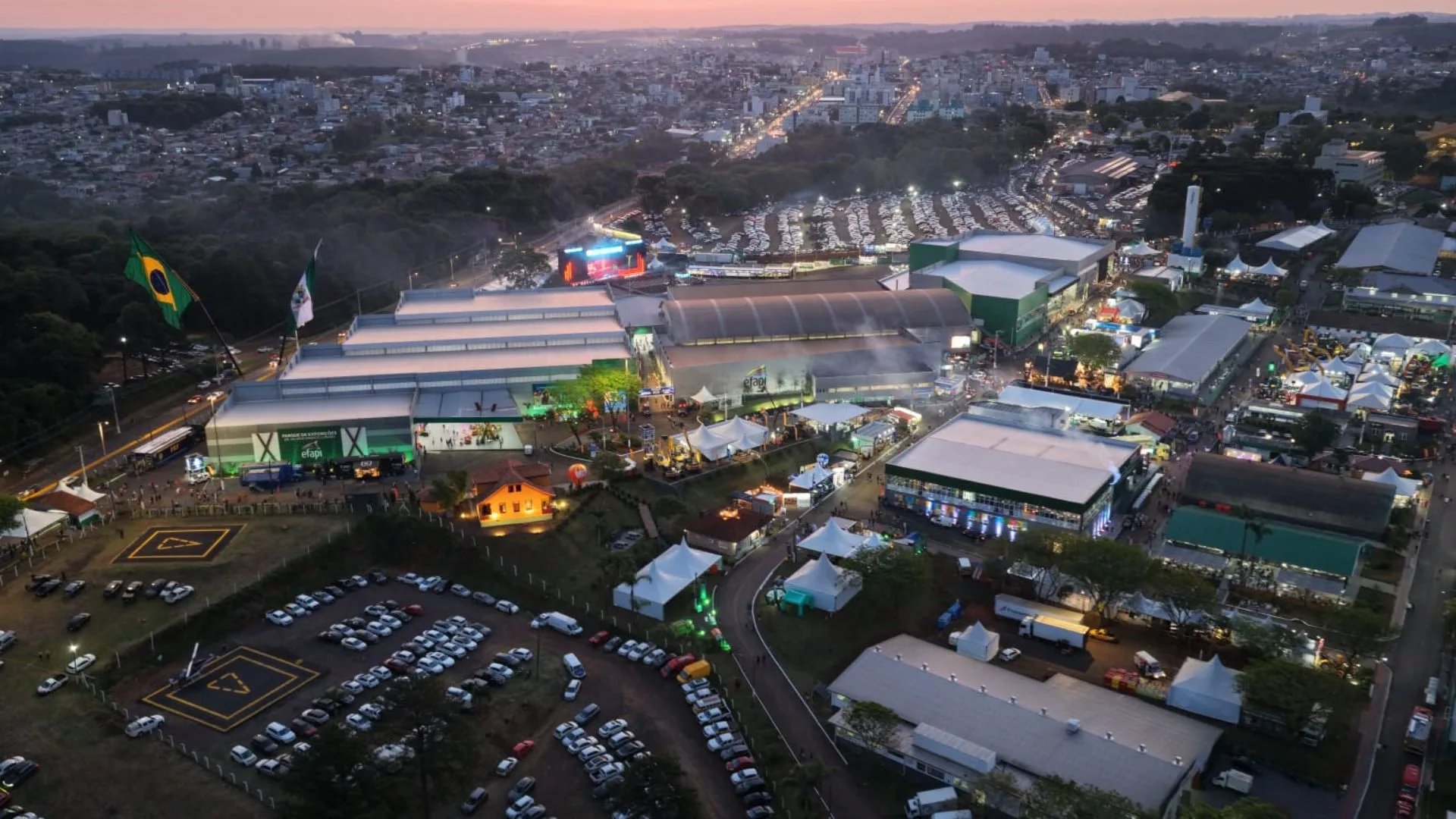 Segundo dia de Efapi do Brasil reúne mais de 40 mil pessoas | Foto: Divulgação