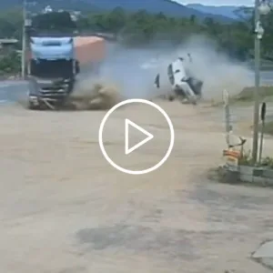 Imagens mostram acidente chocante que matou motorista na BR-470 em SC | Foto: Divulgação