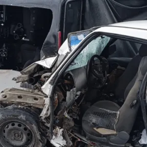Grave acidente deixa dois motoristas feridos em estado grave em SC; veja imagens | Imagem: Bombeiros Voluntários de Ilhota