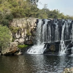 Adolescente desaparecida em cachoeira na Serra de SC é encontrada morta | Foto: CBMSC/Reprodução