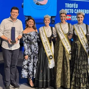 Oktoberfest Blumenau é eleita o melhor evento turístico de Santa Catarina | Imagem: Guilherme Peters/ Ascom
