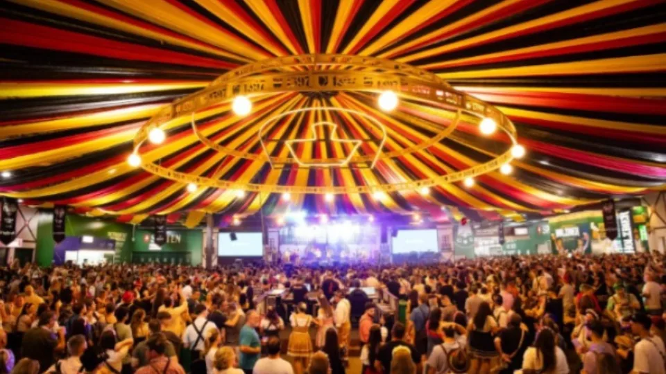 Falta um dia! Oktoberfest Blumenau 2025 começa nesta quarta-feira; veja valores e dias gratuitos
