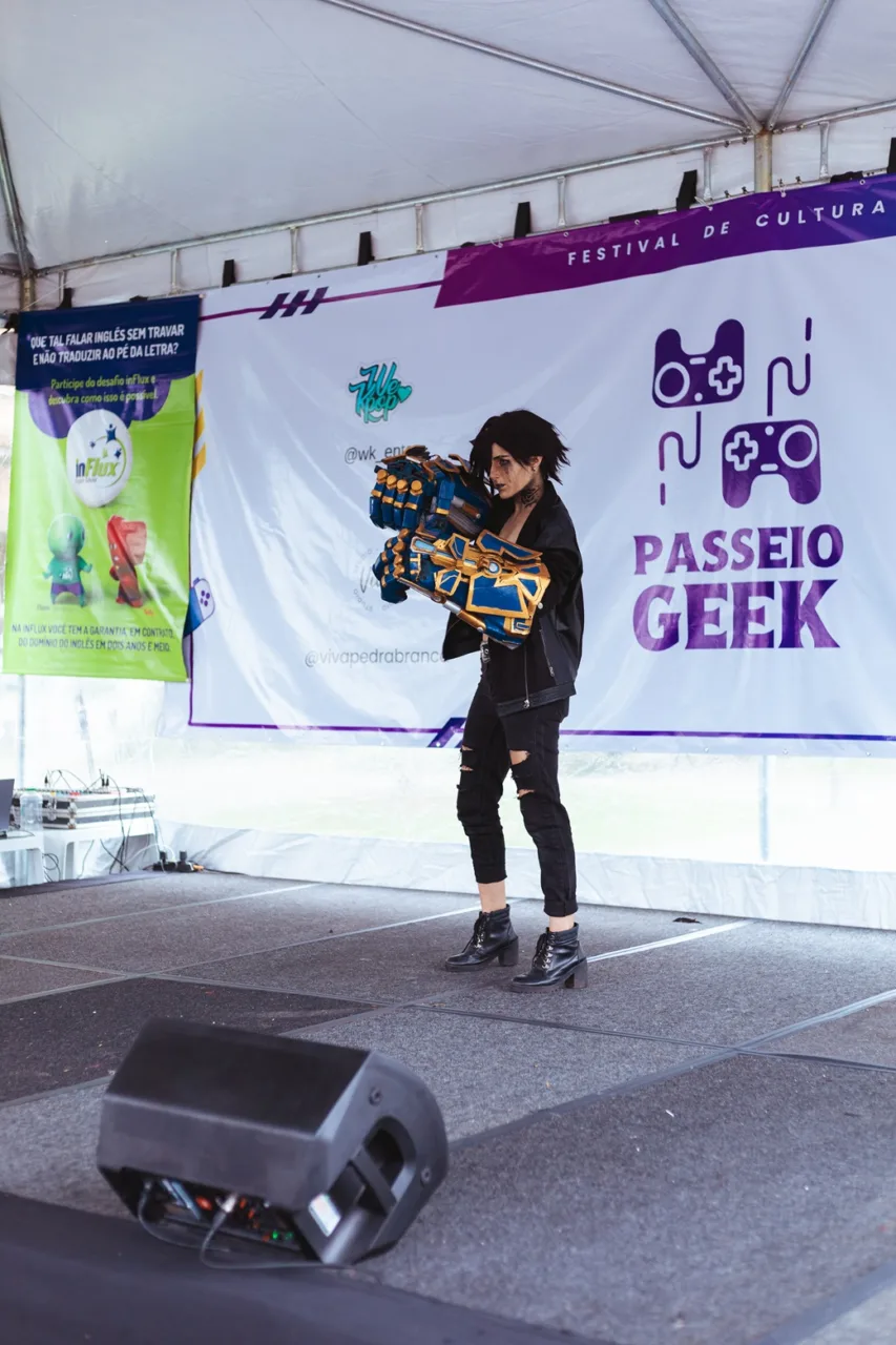 Passeio Geek maior festival de cultura pop de SC