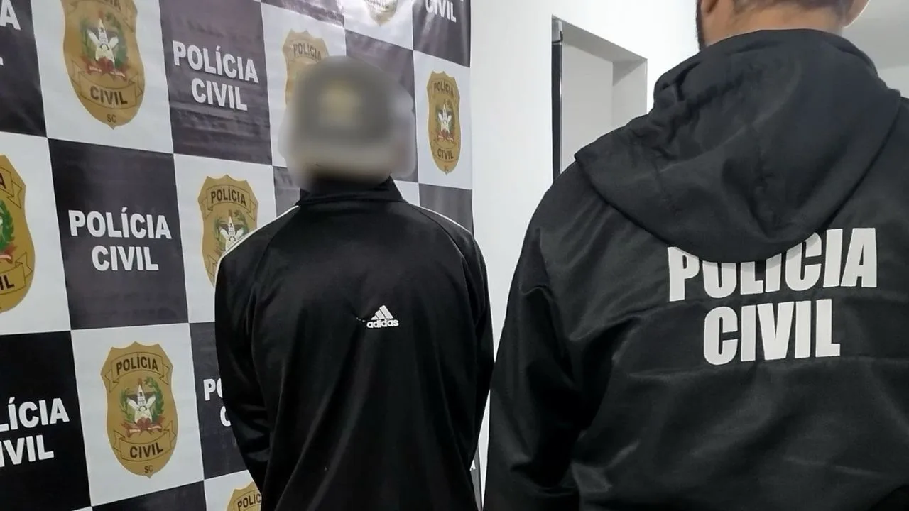 Homem é preso em Otacílio Costa por descumprimento de medidas protetivas| Reprodução PCSC