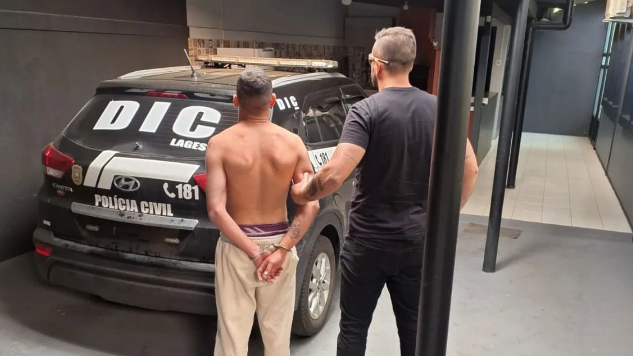 Polícia Civil prende quatro indivíduos com mandados de prisão em Lages | Reprodução Polícia Civil Polícia Civil prende quatro indivíduos com mandados de prisão em Lages | Reprodução Polícia Civil