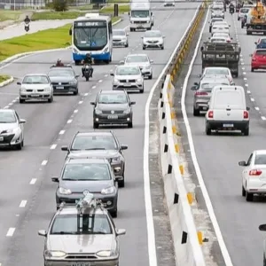 SC-401: após acidente com morte na rodovia, SC estuda terceira faixa exclusiva para veículos pesados | Foto: PMRv