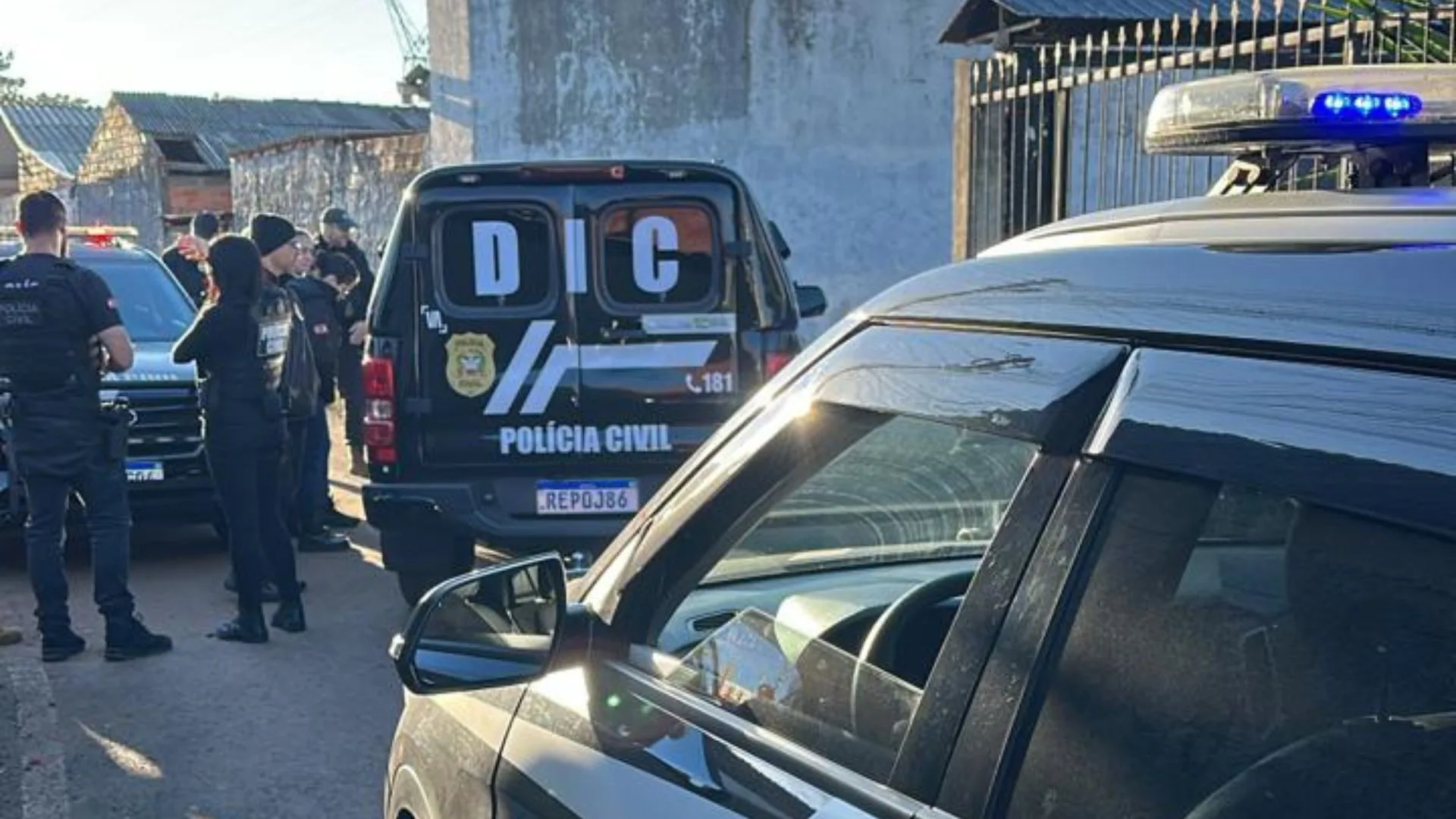 Operação foi realizada em Xanxerê | Imagem: Polícia Civil/Reprodução