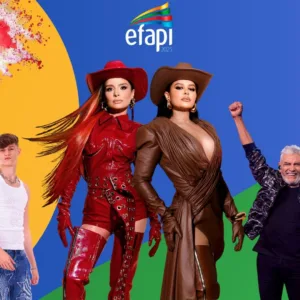 Três grandes shows agitam a quarta-feira na Efapi do Brasil | Imagem: Reprodução