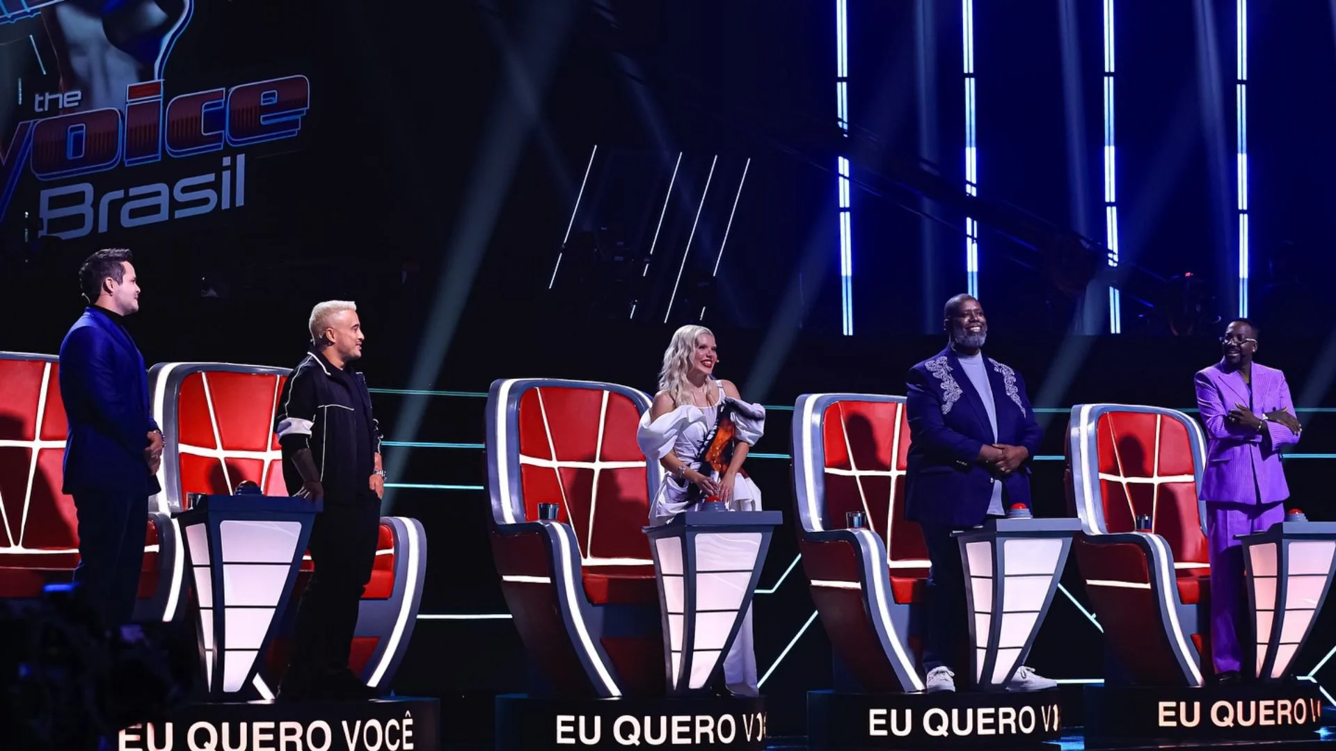 Veja para quem as cadeiras viraram na segunda semana do The Voice Brasil | Foto: The Voice | Redes Sociais Veja para quem as cadeiras viraram na segunda semana do The Voice Brasil | Foto: The Voice | Redes Sociais