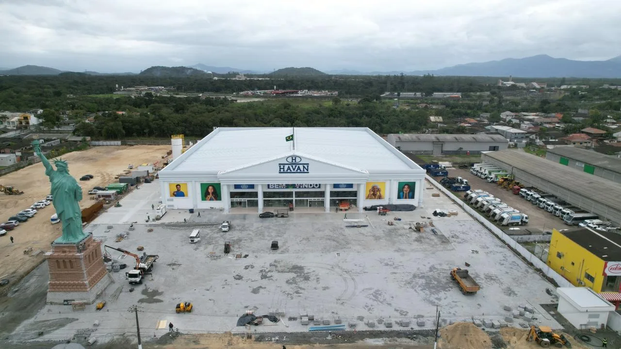 Nova megaloja da Havan em Paranaguá abre neste sábado com 200 empregos gerados | Foto: divulgação. 