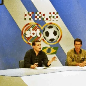 Transmissão e cobertura da Copa do Mundo da Itália, em 1990 | Foto: Francisco Inácio/SBT