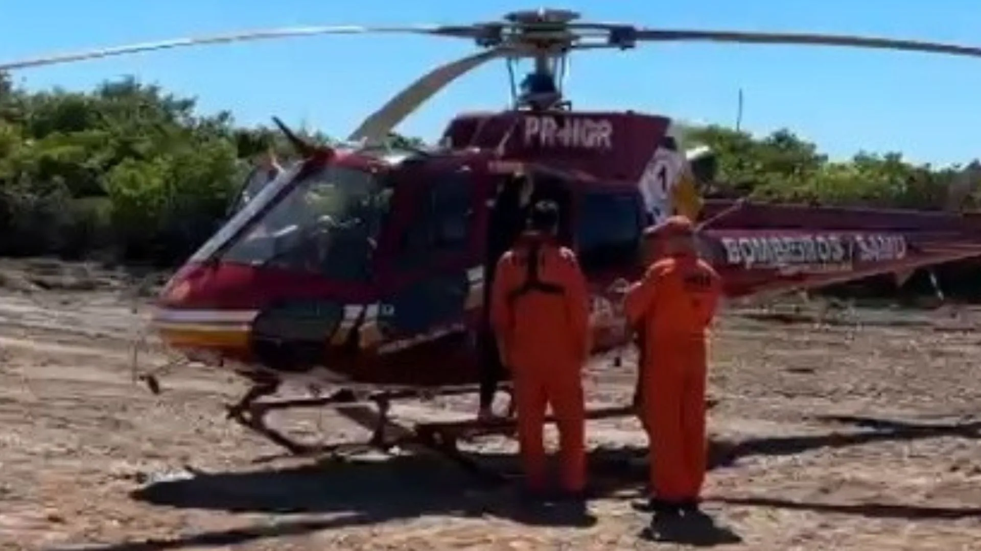 Bombeiros de SC realizam treinamento do Batalhão de Operações aéreas | Foto: Jean Ferreira | SCC SBT