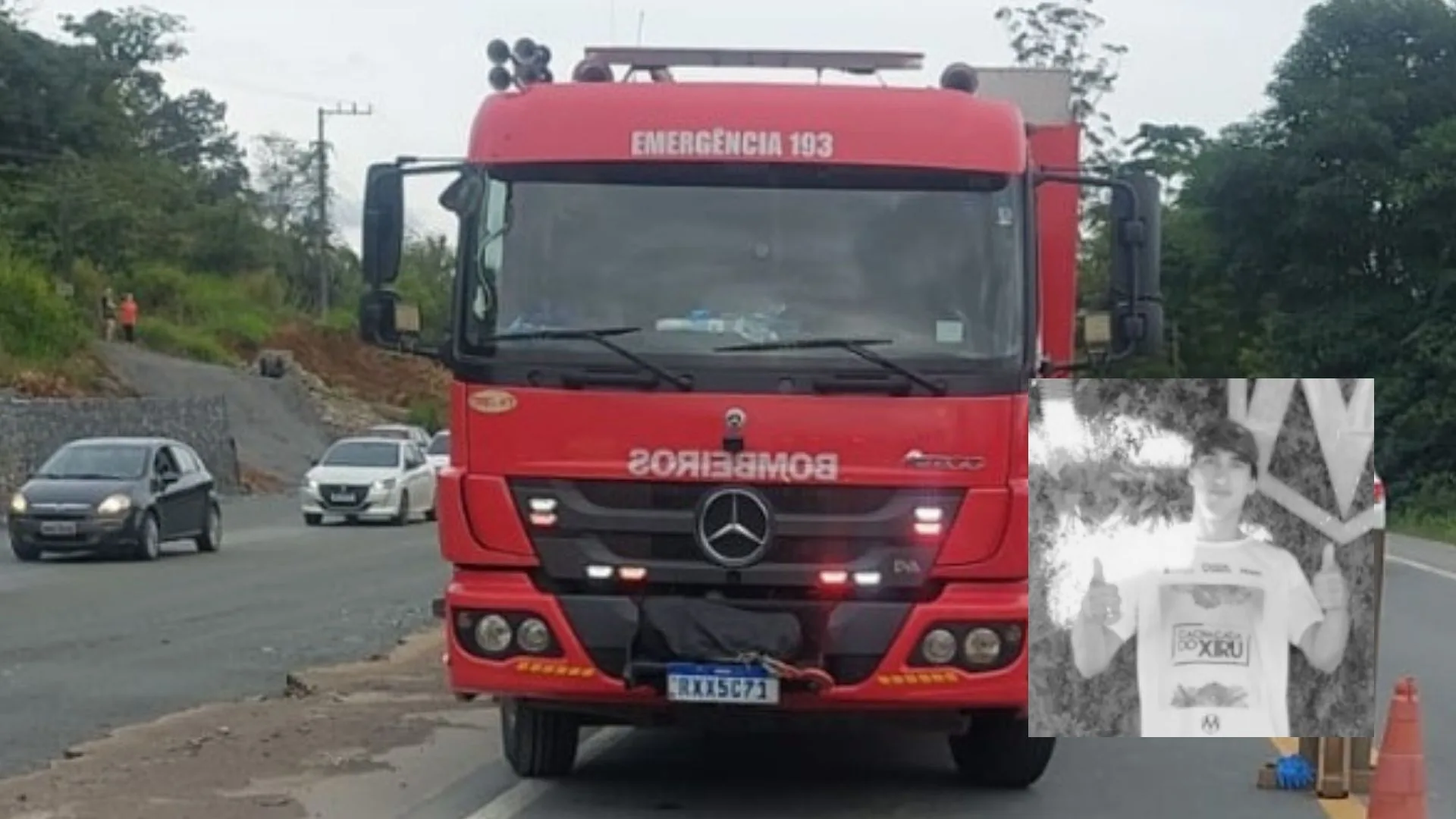 Foto: Reprodução/CBMSC/Redes Sociais