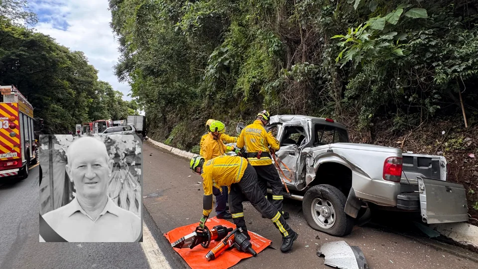 Quem era o homem que morreu em acidente com oito veículos na BR-282 em SC; ‘para sempre vamos te amar’ | Imagem: Redes Sociais