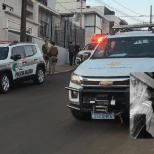 Jovem morre ao cair de prédio enquanto instalava tela de proteção em SC; vítima havia se tornado pai há 44 dias | Imagem: ClicRDC/Redes Sociais