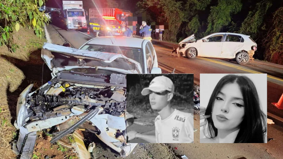 Identificados jovens que morreram em grave acidente na BR-282 em SC | Imagem: Redes Sociais/CBMSC