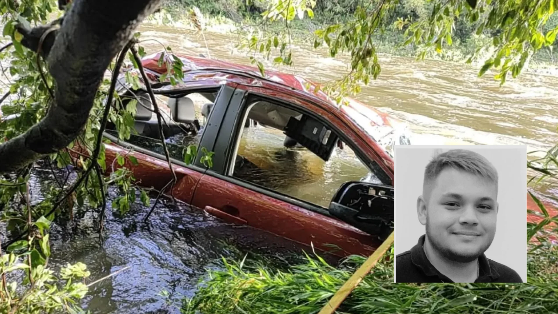 Foto: Reprodução/SBT News/Bombeiros Voluntários de Jaquirana