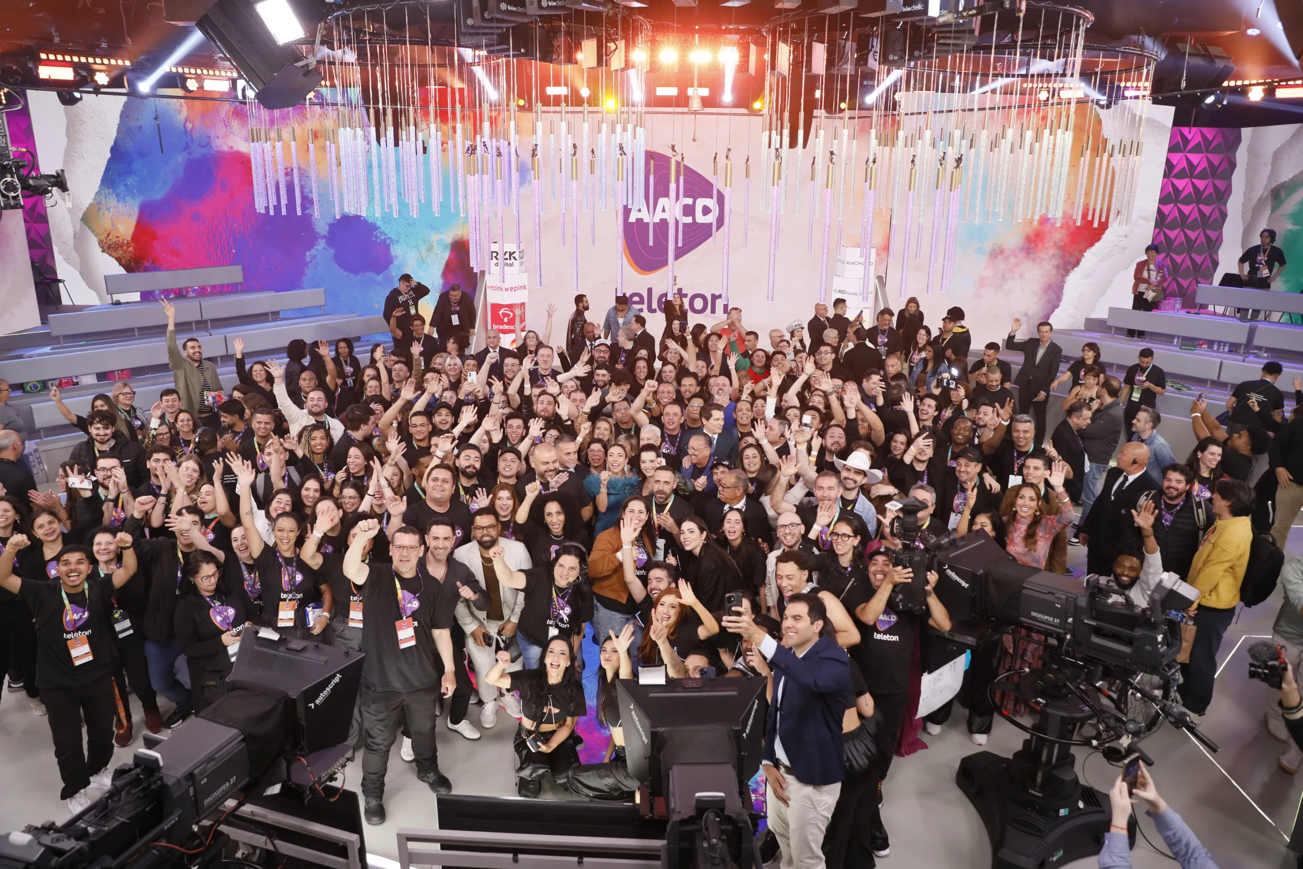 Campanha AACD Teleton 2025 bate a meta | Foto: Lourival Ribeiro/SBT 