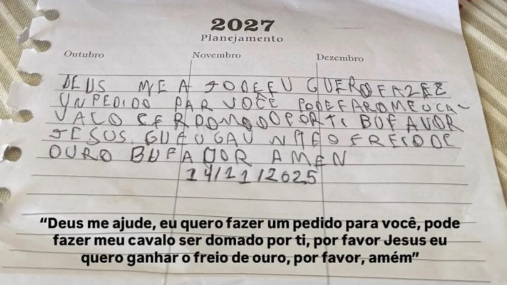 Com apenas 7 anos, catarinense de muita fé faz bonito e conquista Campeonato Brasileiro de Freio de Ouro 