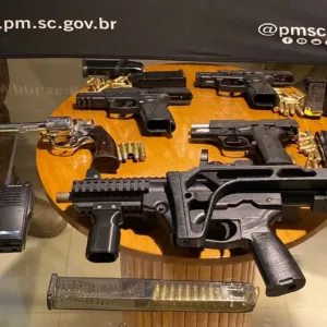 Confronto entre PM e grupo criminoso termina com quatro mortos em Florianópolis |  Foto: PMSC/Divulgação 