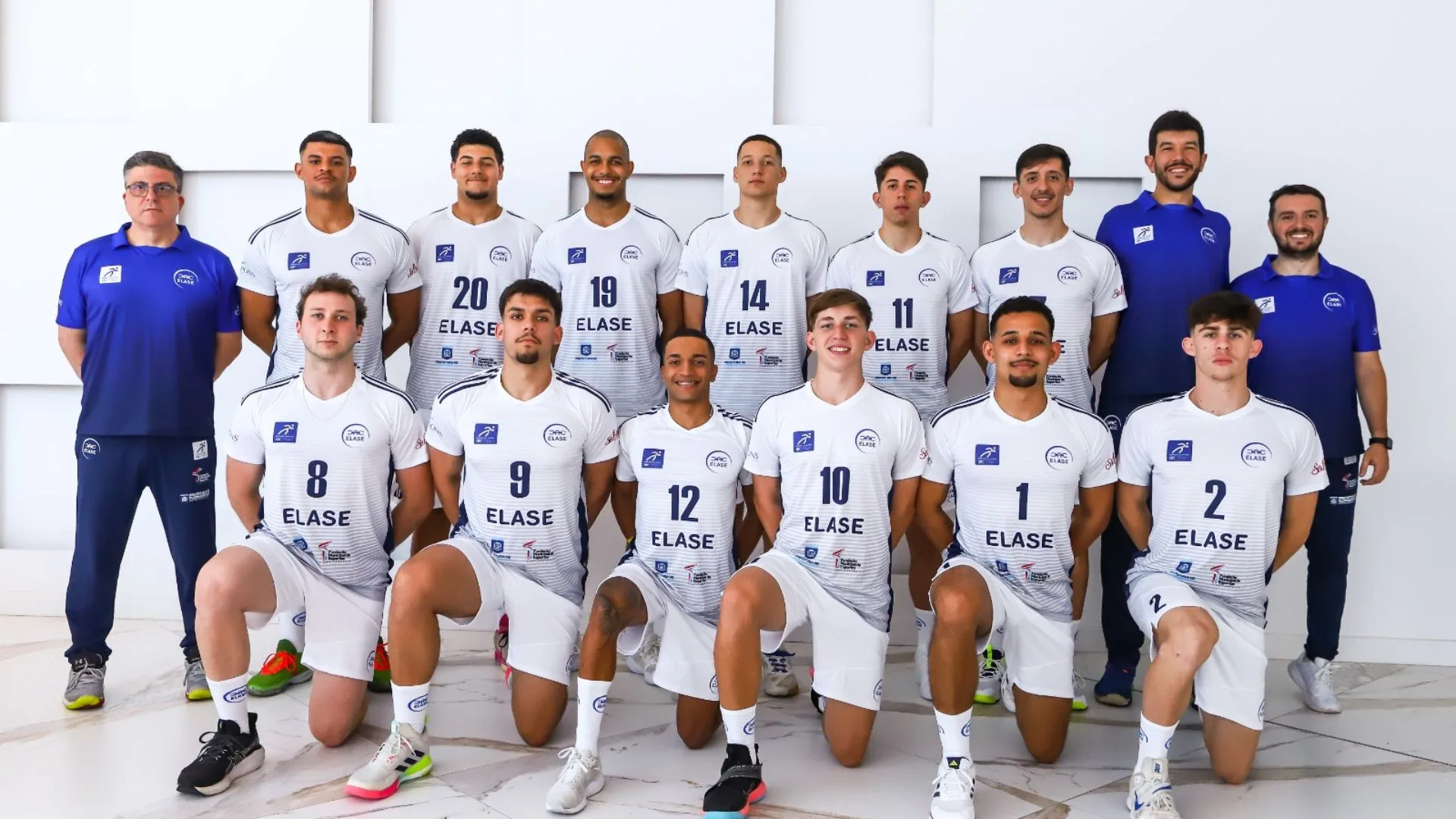 ELASE lança elenco e se prepara para estreia na Superliga B 202526 nesta sexta-feira.| Foto: Arthur Moraes / Divulgação