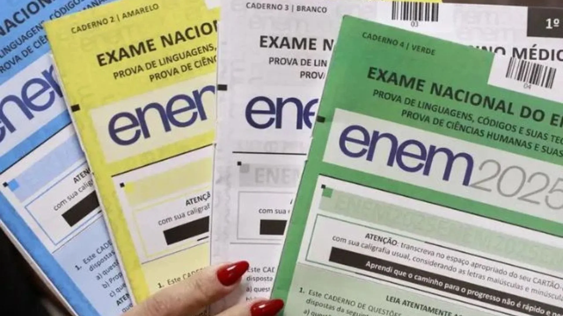 Gabarito extraoficial do segundo dia de Enem será divulgado nesta quinta (20) | Foto: Divulgação/MEC | SBT News