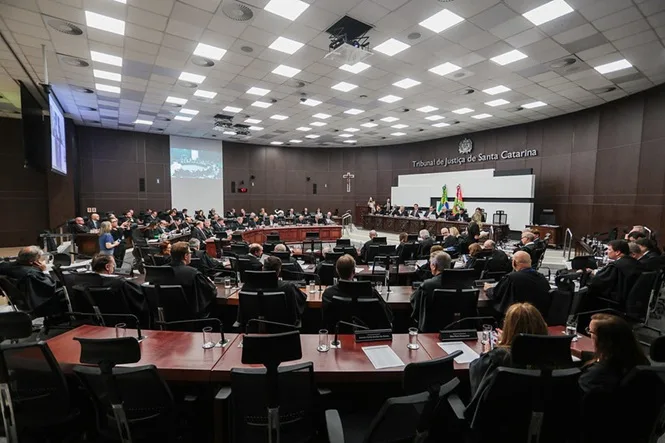 Geraldo Corrêa Bastos e Sérgio Luiz Junkes são escolhidos desembargadores pelo TJSC | Foto: Reprodução/TJSC 