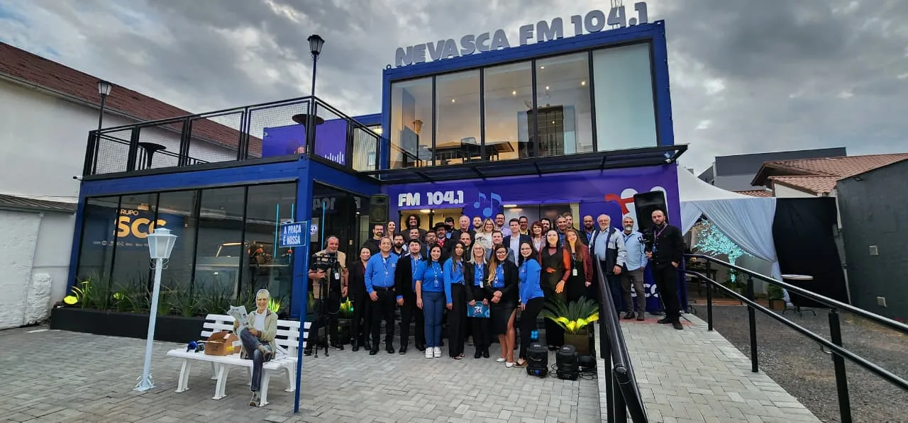 Grupo SCC inaugura nova sede da Nevasca FM 104.1 e consolida presença na Serra Catarinense