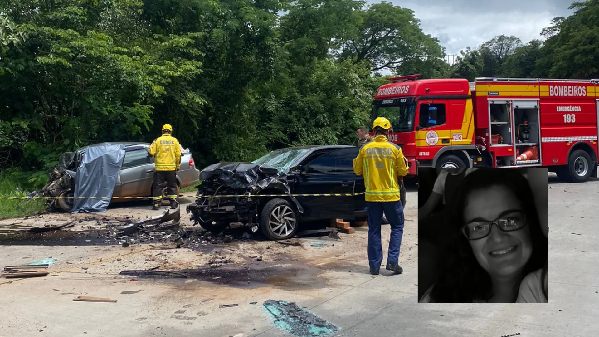 Foto: CBMSC/Reprodução/Redes Sociais