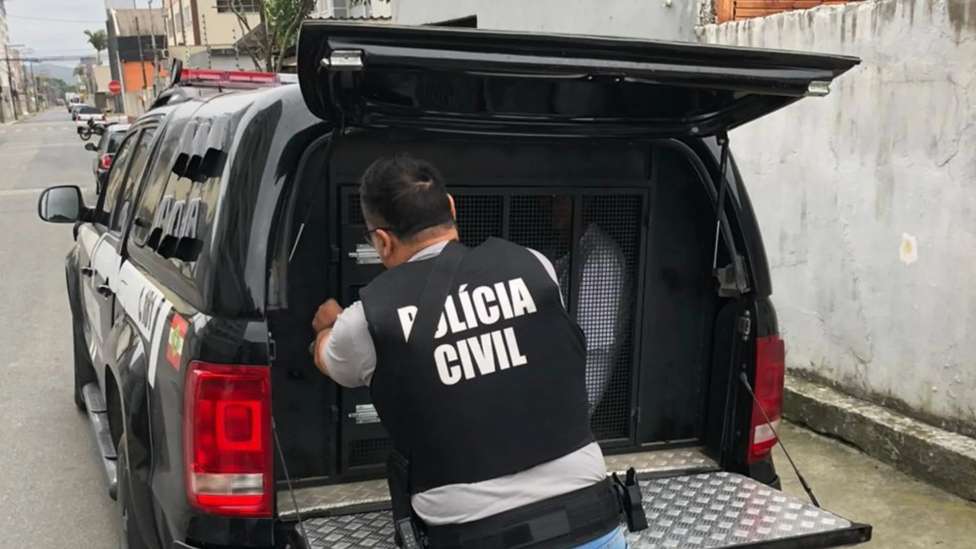 Polícias Civil e Militar prendem foragido de alta periculosidade em SC | Foto: divulgação / PCSC 