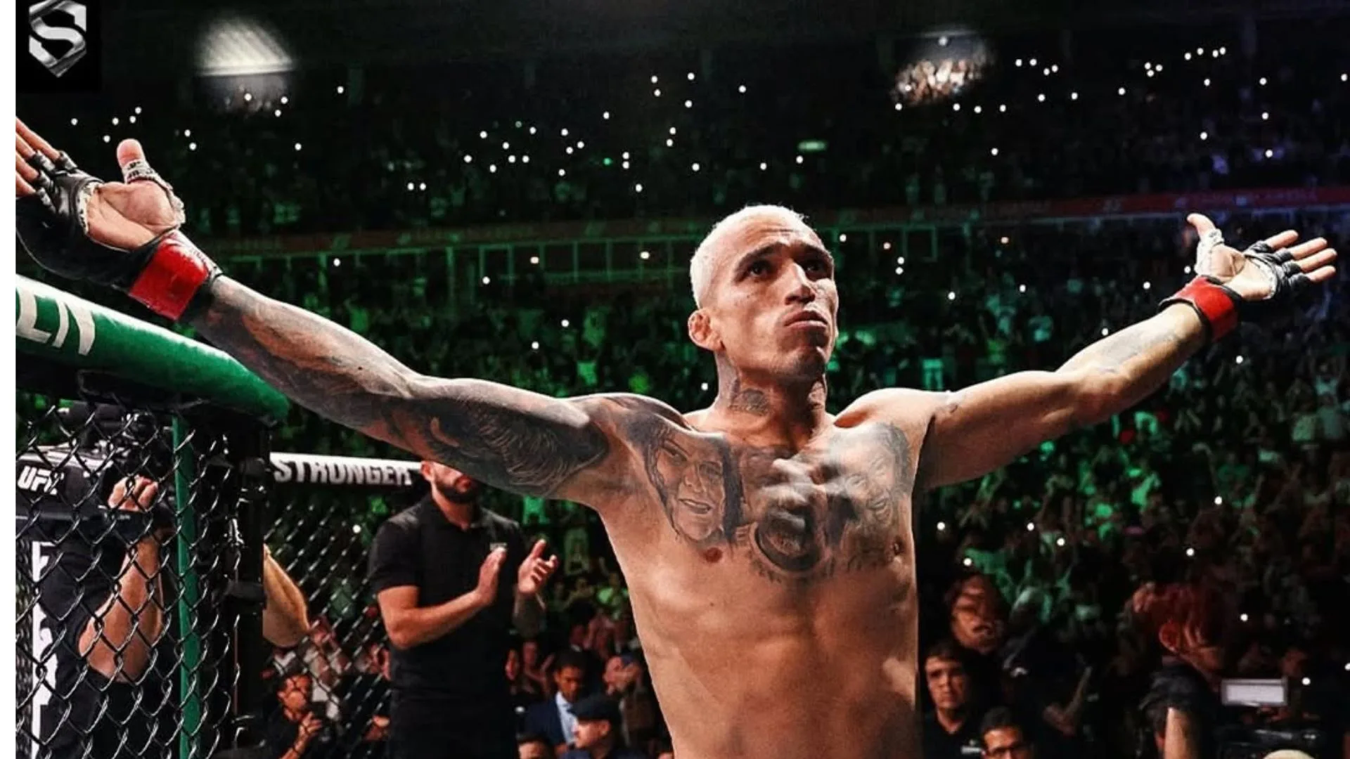 Charles do Bronx mira novas lutas e provoca Max Holloway no UFC | Foto: reprodução / redes sociais 
